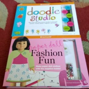2 American Girl doll craft books